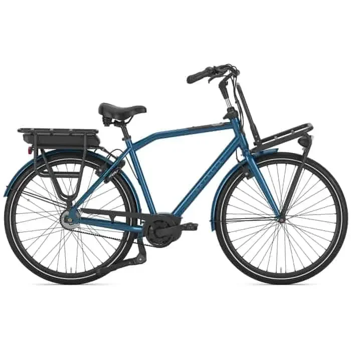 Gazelle Heavy Duty NL C5 HMB E-Bike City Bike Herren 28″ blau 59 cm