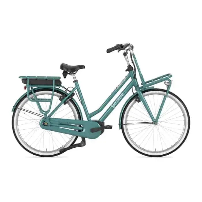 Gazelle Miss Grace C7+ E-Bike City Bike Trapez 28″ blau 49 cm