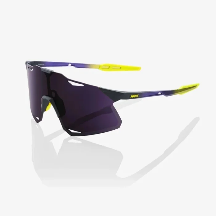 Glasses 100% Hypercraft – Matte metallic/dark purple lens