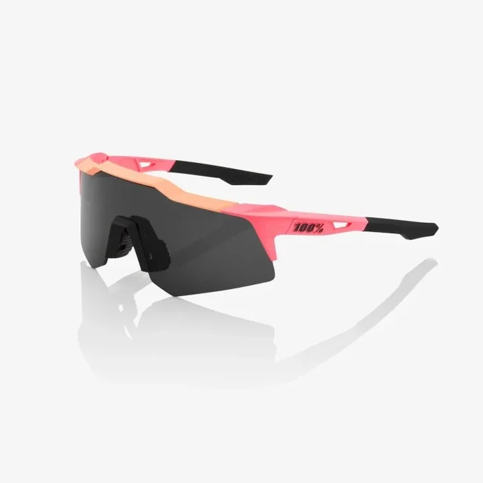 Glasses 100% SPEEDCRAFT XS – Whashed Pink/Smoke