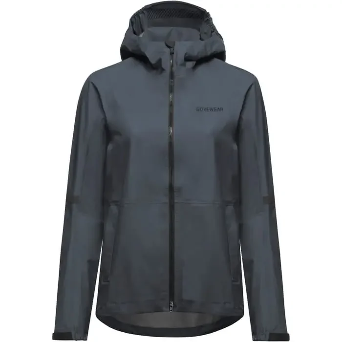 Gore Lupra GTX Hooded Regenjacke Damen lab graphite S
