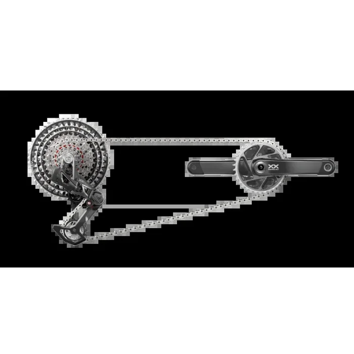 Group Sram XXSL TType Eagle AXS PM DUB 175mm 10-52d