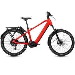 HNF Nicolai XD4 Adventure | E-Mountainbike | 27,5″ | 750Wh Bosch CX | rot