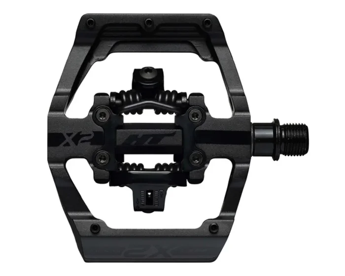 HT Components BMX Race Pedale X2-SX | stealth black