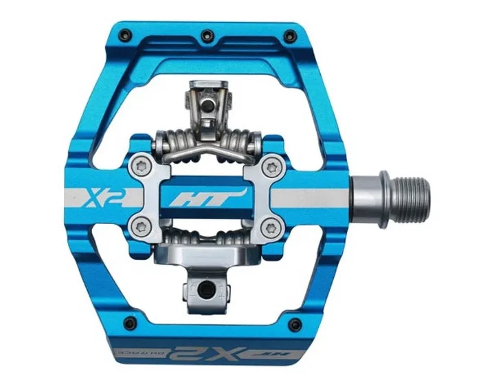 HT Components Downhill Race Pedale HT-X2 | marineblau