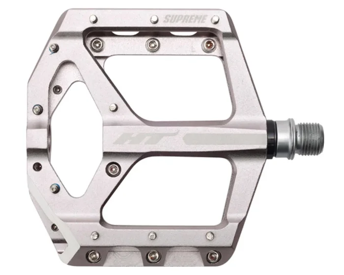 HT Components MTB Plattform-Pedale ANS10 Supreme Emil Johansson | grau