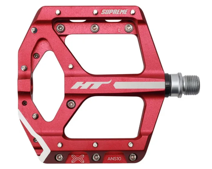 HT Components MTB Plattform-Pedale ANS10 Supreme Emil Johansson | rot