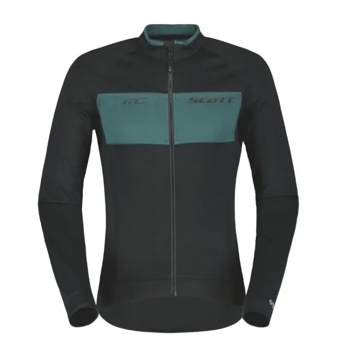 Jacket Scott Rc Warm Reversible WB – Black/Aruba Green