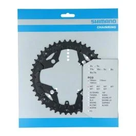 Kettenblatt 44z Shimano Acera FC-T3010 9 fach – für Kettenschutz – Schwarz