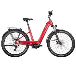 Kettler Quadriga Town&Country CX10 LG Low | Trekking E-Bike | 27,5″ | 625Wh Bosch CX | classic red shiny