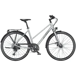 KTM LIFE LITE – 28 Zoll 12K Trapez – azzuro silver matt