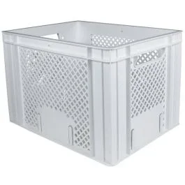 Kunstoff Fahrradkasten 31 Liter – Weiß