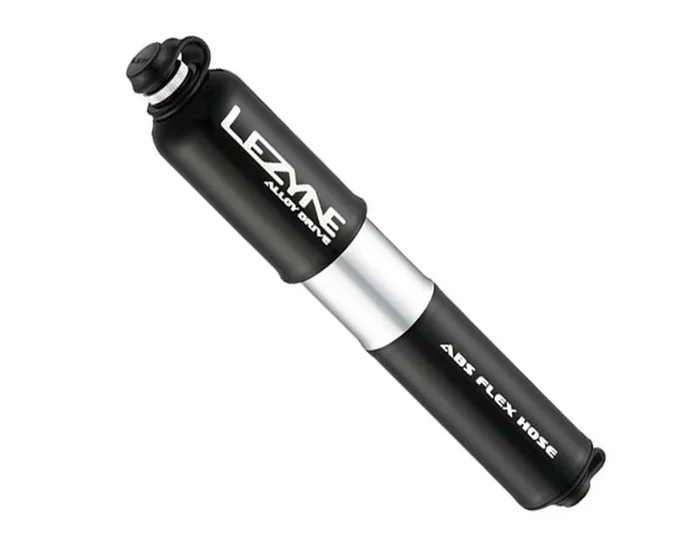 Lezyne Alloy Drive CNC MTB Minipumpe | schwarz-glänzend