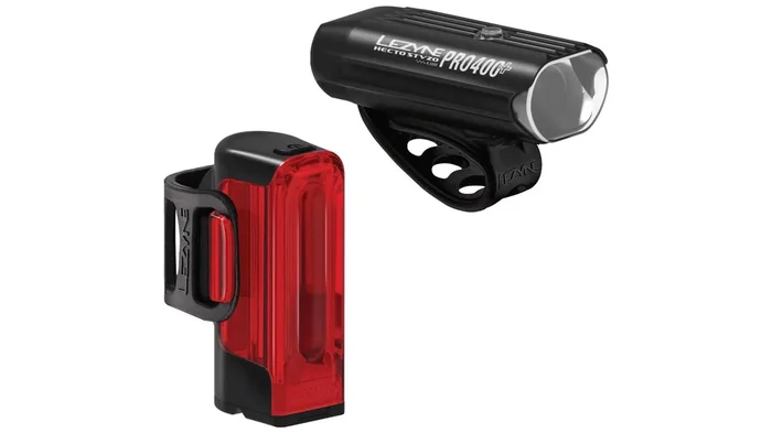 Lezyne Beleuchtungsset Hecto Pro StVZO 400+/Strip Drive+ StVZO schwarz