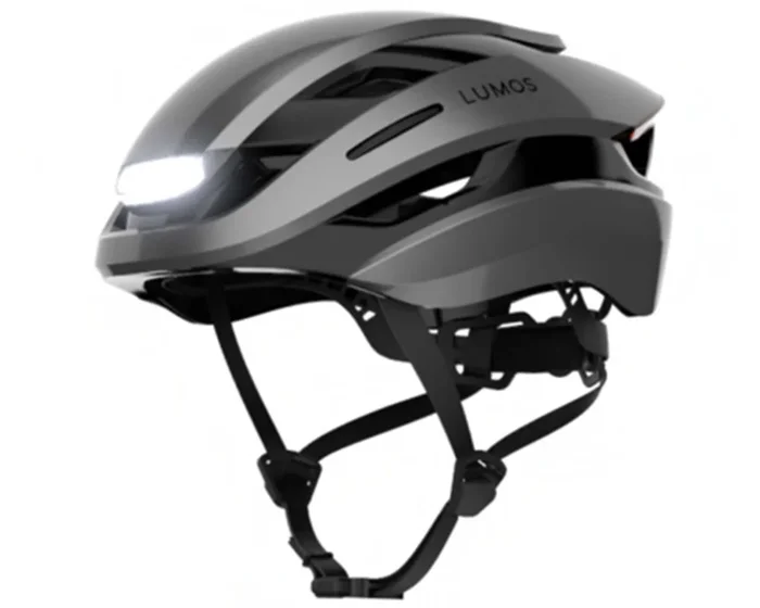 Lumos Ultra LED-Fahrradhelm | ash grey M/L