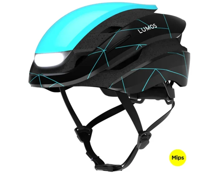 Lumos Ultra MIPS LED-Fahrradhelm | azure strike