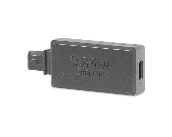 Lupine USB One (USB-C) – Akku Adapter | black