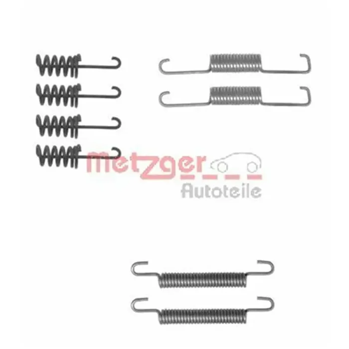 Metzger Zubehörsatz Bremsbacken Mercedes Benz VW