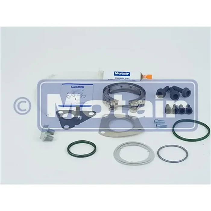 Motair Montagesatz für Turbolader VW Multivan T5 Transporter T5 Bus Kasten2,5 TDI