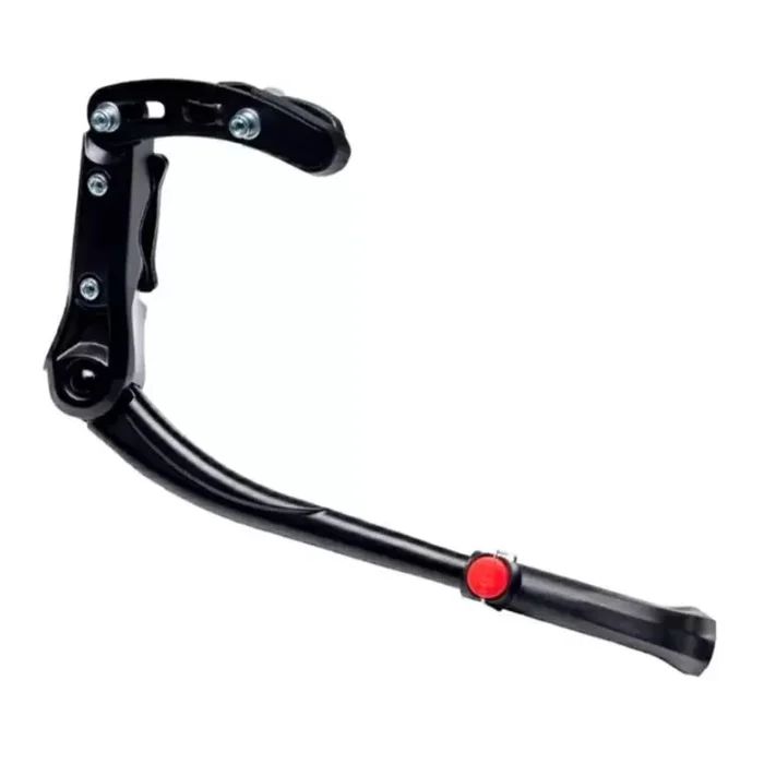 MV-TEK Cavalletto Regolabile per Bici 24/28“ Alluminio Nero Braccio Snodabile