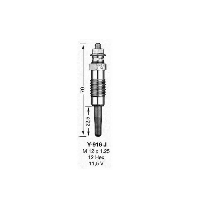 NGK Glühkerze Daewoo Mercedes Ssangyong