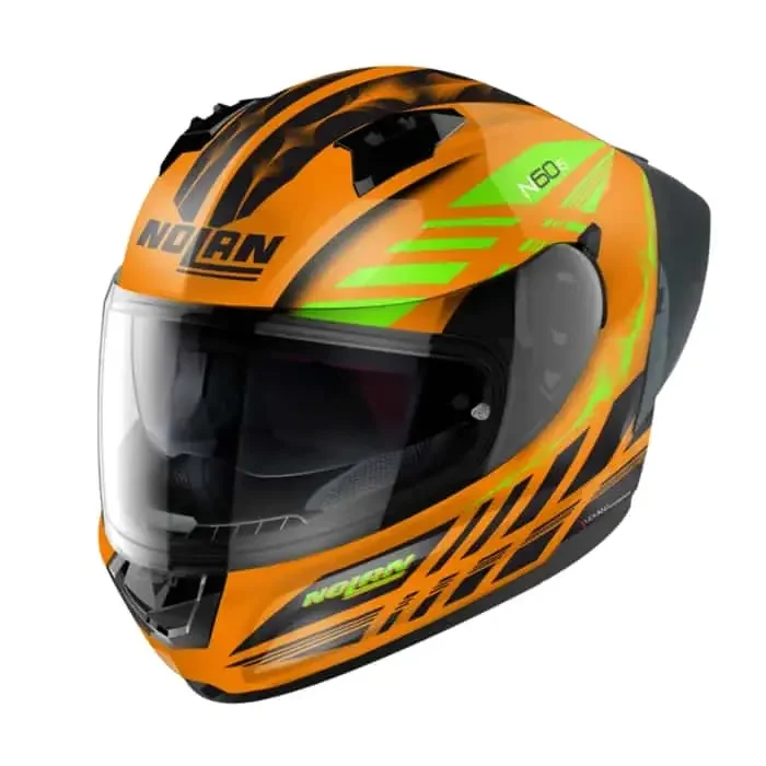 Nolan N60-6 Sport Hotfoot Integralhelm orange-schwarz XL