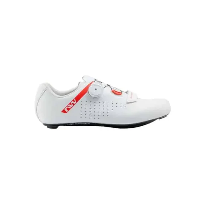 Northwave Core Plus 2 Rennrad Schuhe weiß-rot 43