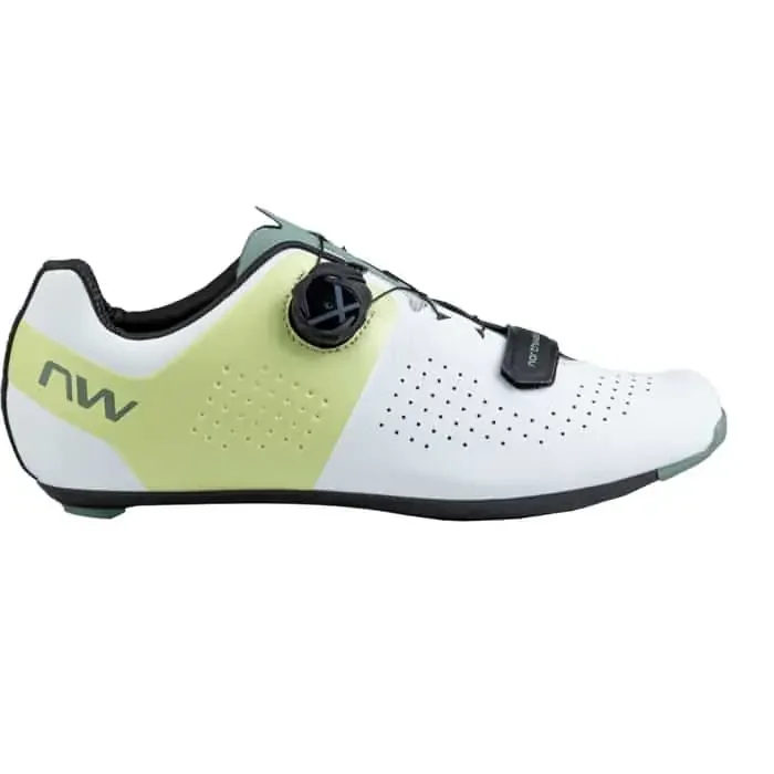Northwave Storm Carbon Rennradschuhe weiß-matcha 48