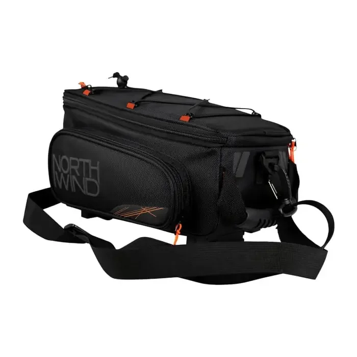 Northwind Classic Smartbag i-Rack II Gepäckträgertasche Schwarz-Orange