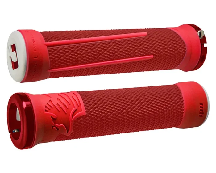 ODI AG-2 Signature MTB/Urban Griffe Lock-On 2.1 | red-fire red