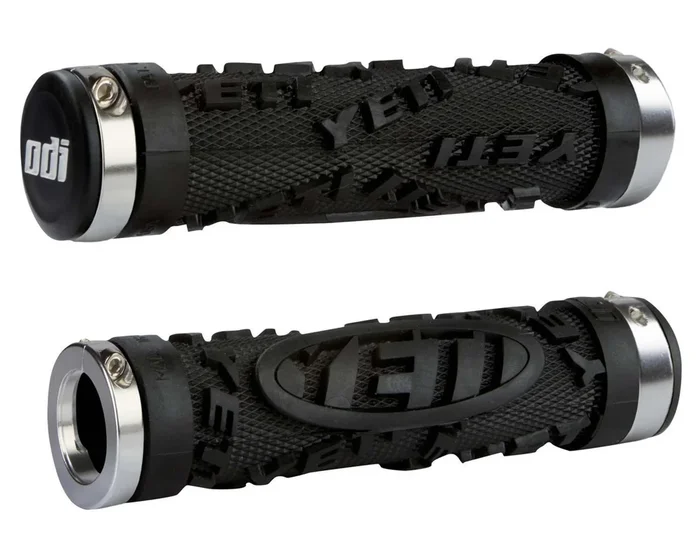 ODI Yeti Hardcore MTB Griffe Lock-On | black-silver