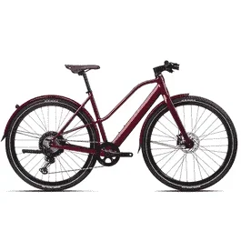 Orbea VIBE MID H10 MUD – 28 Zoll 248Wh 12K Trapez – Metallic Dark Red