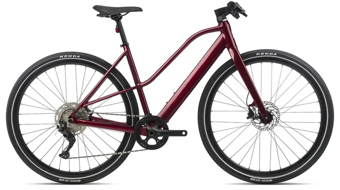 Orbea Vibe Mid H30 Metallic Dark Red Elektrofahrrad / Pedelec 2023