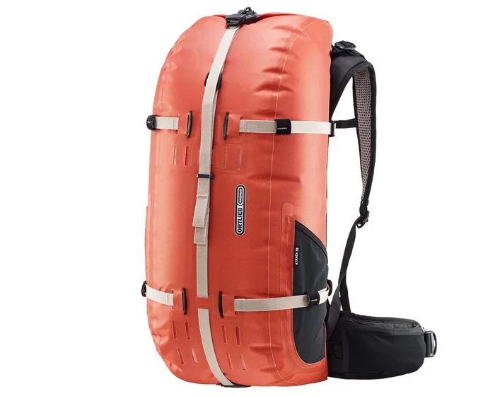 Ortlieb Atrack – 35 Liter wasserdichter Rucksack | rooibos