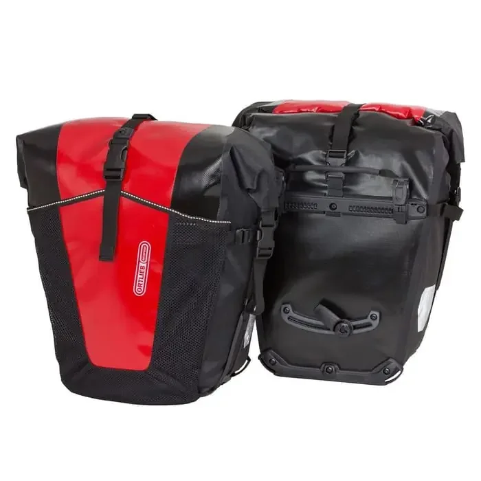 Ortlieb Back Roller XL Fahrrad-Packtaschen (Paar) Rot – Schwarz