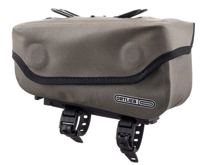 Ortlieb Toptube-Bag – 1.5 Liter wasserdichte Oberrohrtasche | dark sand