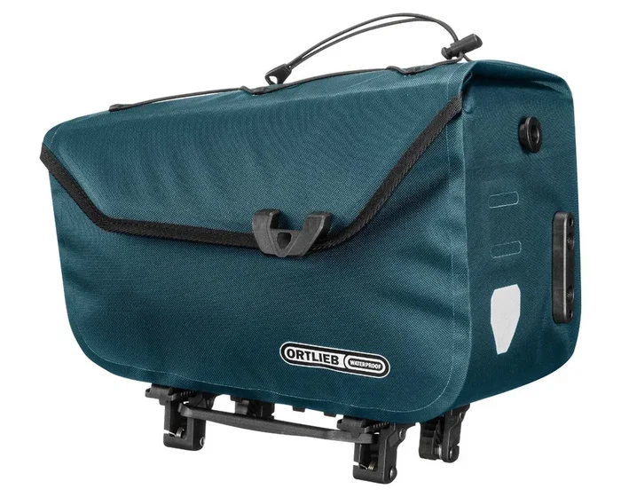 Ortlieb Trunk-Bag – 10 Liter wasserdichte E-Bike Gepäckträgertasche | petrol