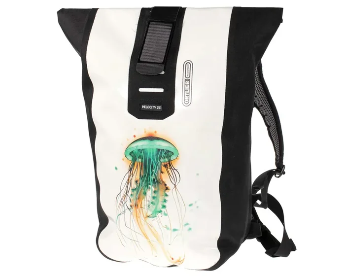 Ortlieb Velocity Design – 23 Liter wasserdichter Fahrradrucksack | Jellyfish