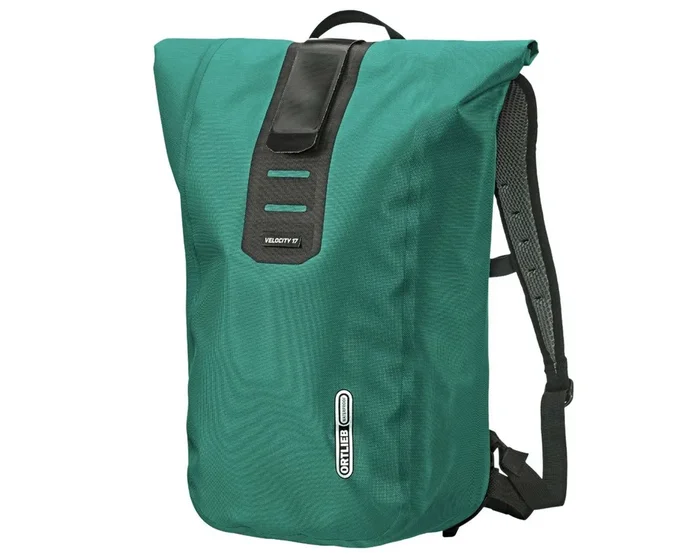 Ortlieb Velocity Lite – 17 Liter wasserdichter Fahrradrucksack | atlantis green
