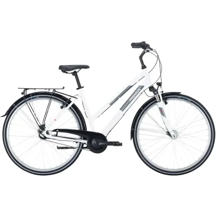 Pegasus Avanti 7 City Bike Trapez 28″ weiss 45 cm