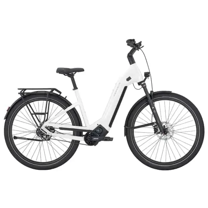 Pegasus Estremo EVO 9 Belt E-Trekkingrad Tiefeinsteiger 28″ weiß 55 cm