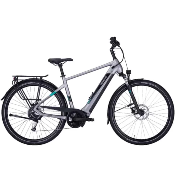 Pegasus Evo CX 750 E-Bike Trekkingrad Herren 28″ silber