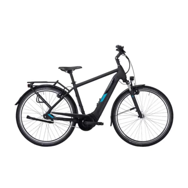 Pegasus Solero Evo 7R Plus E-Bike City Bike Herren 28″ schwarz 55 cm
