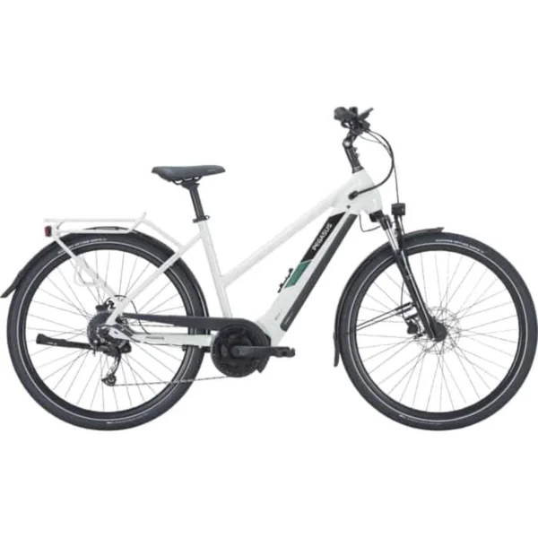 Pegasus Solero EVO 9 E-Bike Trekkingrad Trapez 28″ grau 55 cm
