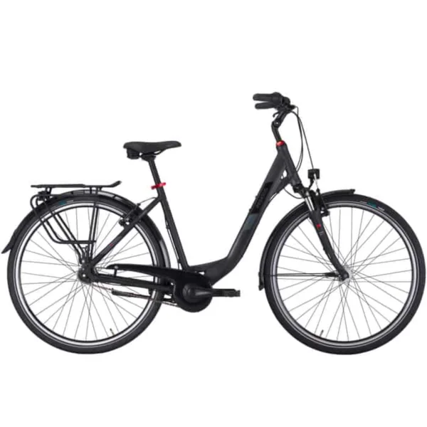 Pegasus Solero SL7 Deep City Bike Tiefeinsteiger 28″ schwarz