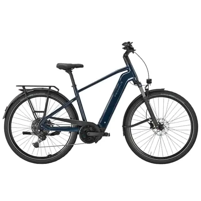 Pegasus Strong Evo 10 Lite E-Bike Trekkingrad 28″ Herren blau XL = 60 cm