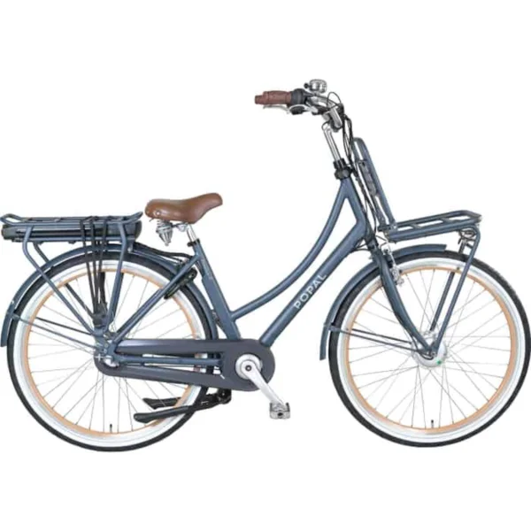 Popal Daily Dutch Prestige EN3 E-Bike City Bike Tiefeinsteiger 28″ blau 53 cm
