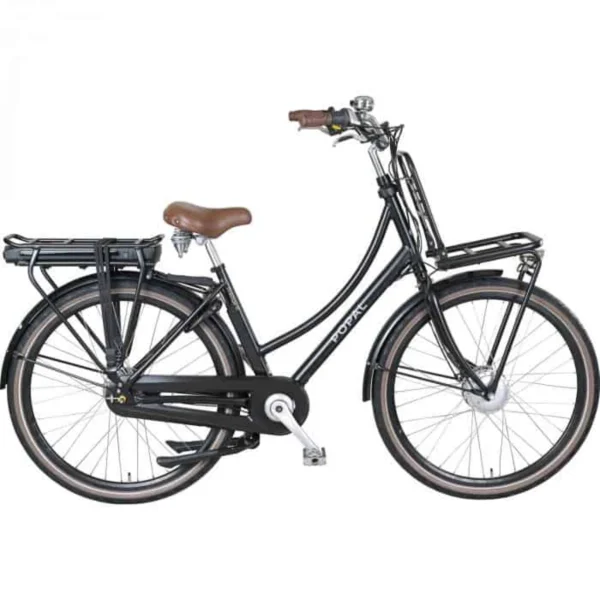 Popal Daily Dutch Prestige EN7 E-Bike City Bike Tiefeinsteiger 28″ schwarz