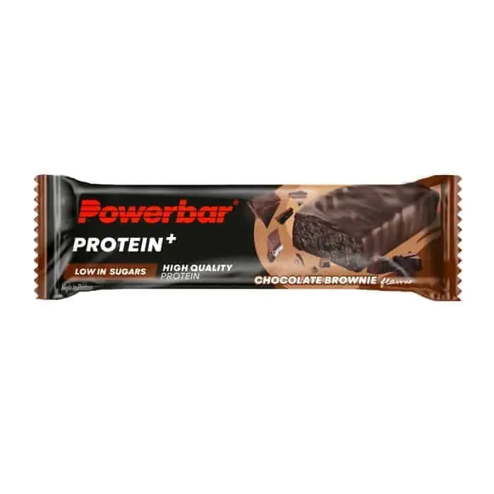 Powerbar Protein Plus Low in Sugars Eiweißriegel (35 g) Chocolate-Brownie