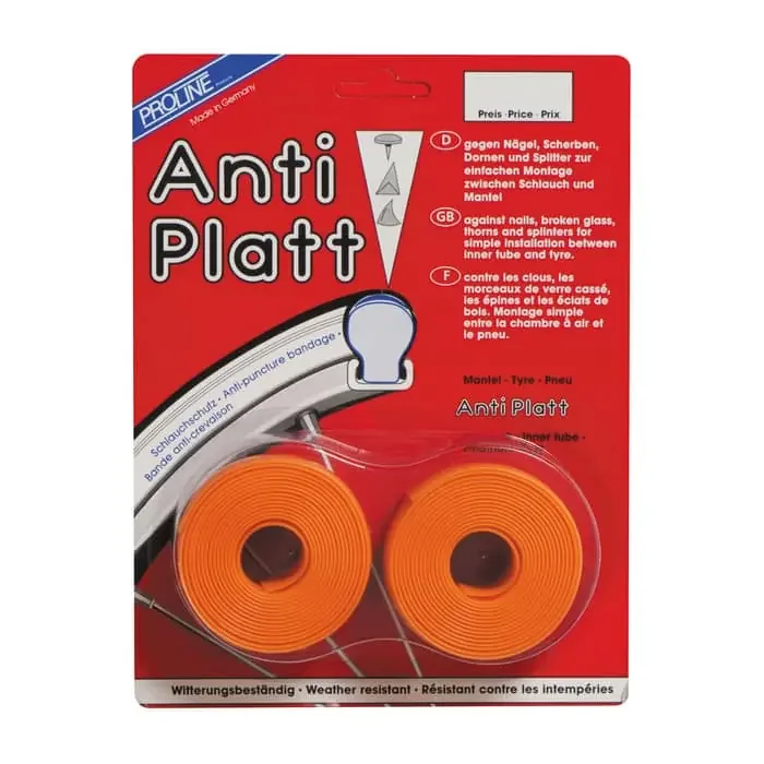 Proline Anti Platt Pannenschutz-Einlage 37-54 x 559 (26″) Orange